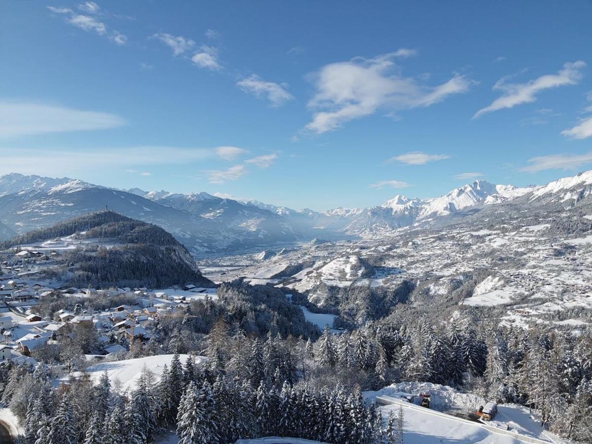 Chalet Aigle Appartement Crans-Montana Buitenkant foto